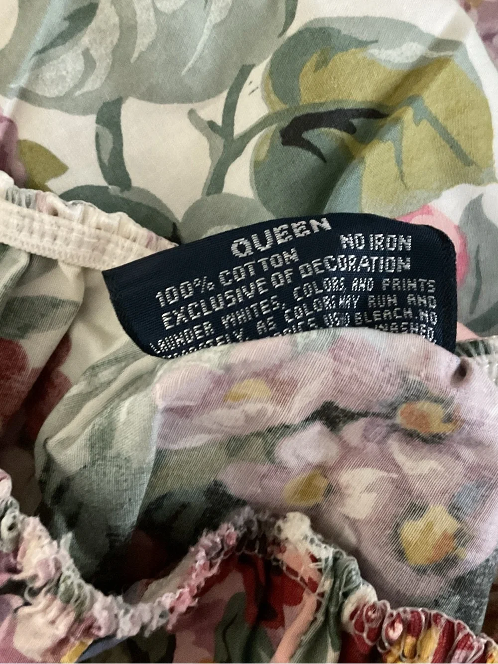 Ralph Lauren Queen Sheet Set- 2Pcs NEW “Allison” VTG Floral Cottagecore 1987